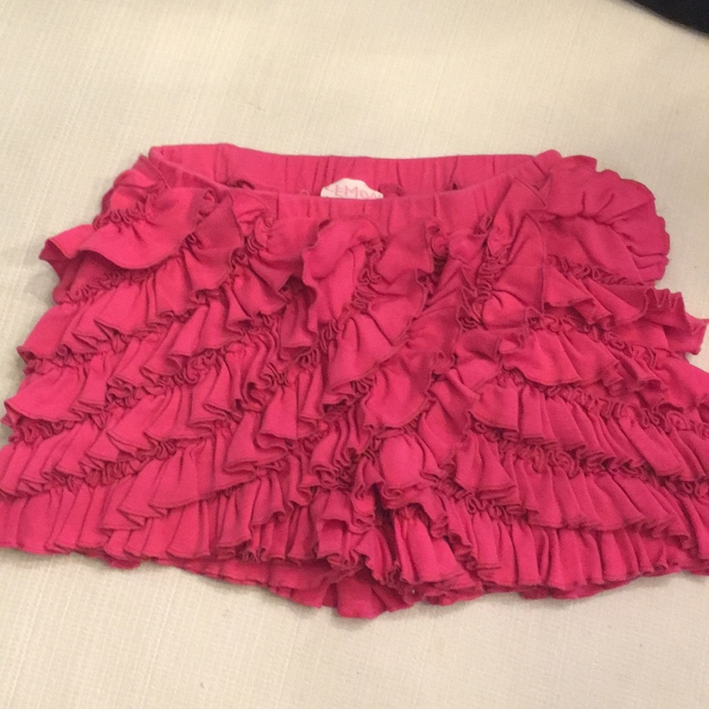 Ruffle Lemon Loves Lime shorts